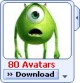 MSN Cartoon Avatar Display Pack 1.0
