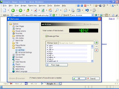 Acoo Browser 1.98.744 screenshot