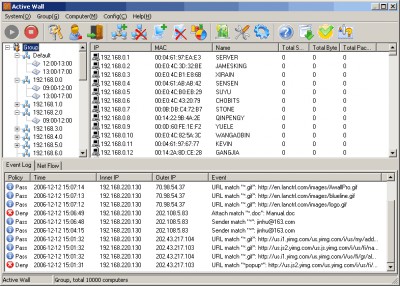 Active Wall Traffic Monitor 5.0 screenshot