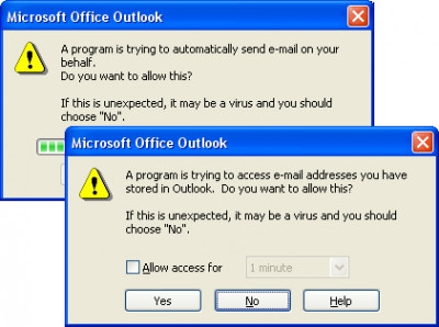 Advanced Security for Outlook 2.33 screenshot