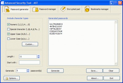 Advanced Security Tool - AST 1.1.6 screenshot