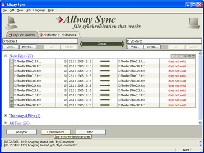 Allway Sync 12.2.3 screenshot