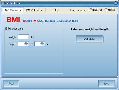 BMI Calculator 1.0 screenshot