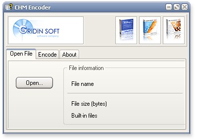 CHM Encoder 1.4 screenshot