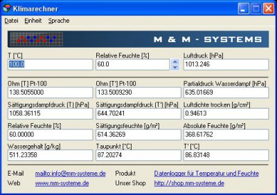 ClimeCalc 1.000 screenshot