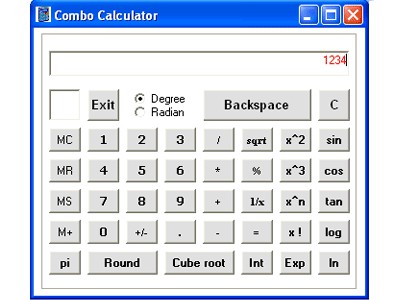 Combo Calculator 1 screenshot