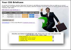 CSS Briefcase 1.5 screenshot