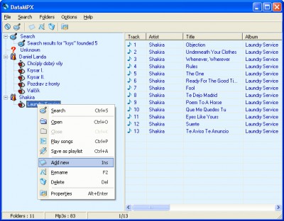 DataMPX V1.51 screenshot