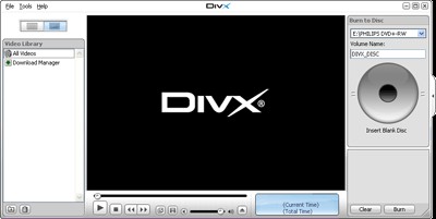 DivX Play Bundle (incl. DivX Player) 6.2 screenshot