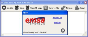 Emsa Save My Work 1.0.46 screenshot