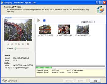 Exsate DV Capture Live 1.2.0.334 screenshot