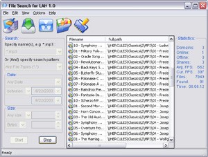 File Search for LAN 1.0 screenshot