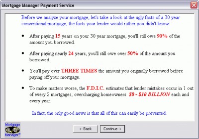 Free Mortgage Calculator 1.1 screenshot