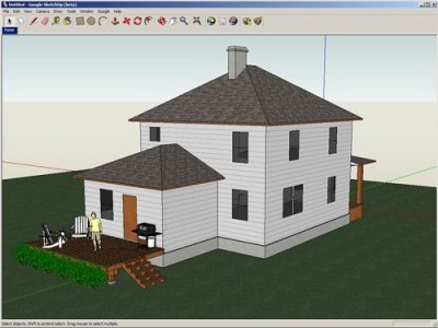 Google SketchUp 6.0.277 screenshot