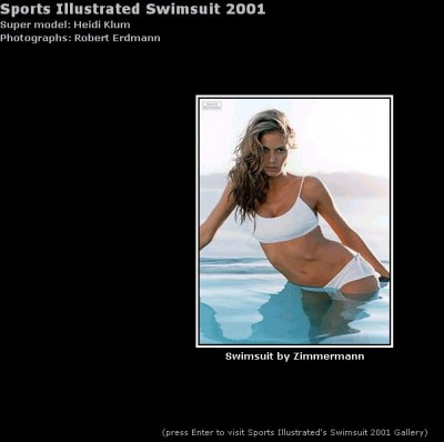 Heidi Klum Shows Swimsuites 1.0 screenshot