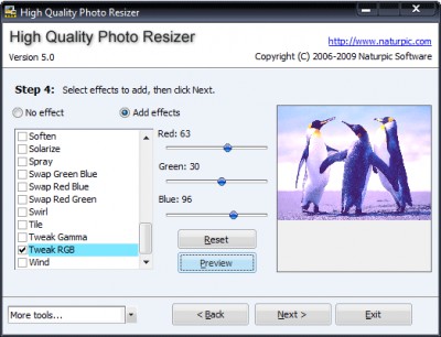 High Quality Photo Resizer 6.0 screenshot