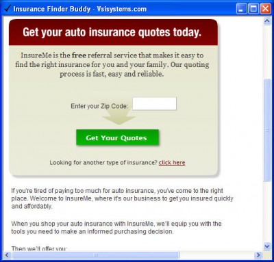 Insurance Buddy 2.1 screenshot