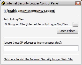 Internet Security Logger 1.1 screenshot