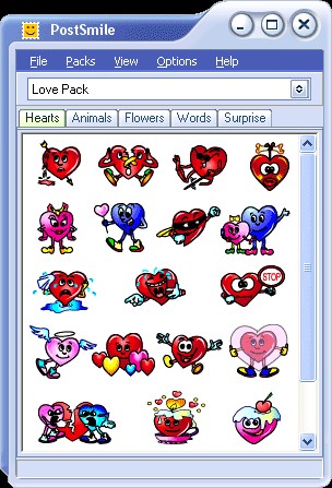 Love Smiley Collection for PostSmile 2.3 screenshot