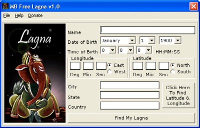 MB Free Lagna 1.50 screenshot