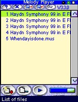 Melody Player 6.3.3i screenshot
