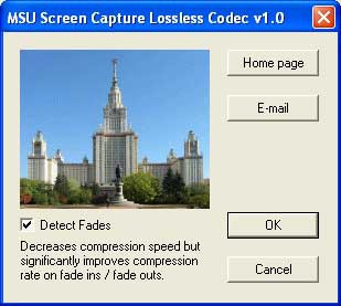 MSU Screen Capture Lossless Codec 1.2 screenshot