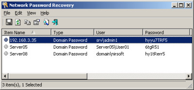 Network Password Recovery 1.50 screenshot