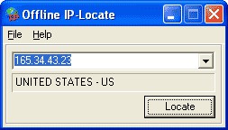 Offline IP-Locate 1.1.0.10 screenshot