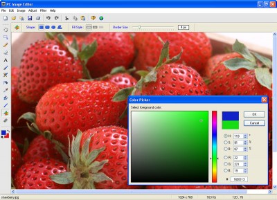 PC Image Editor 3.60 screenshot