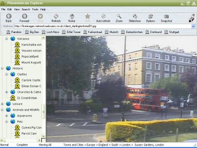 Phonewebcam Explorer 3.5 screenshot