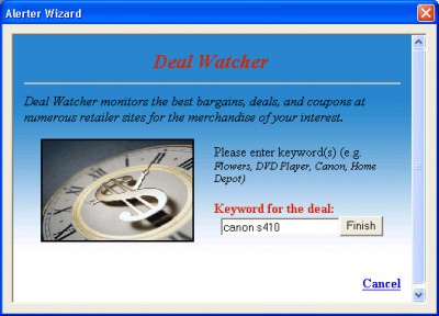 Phonotics Deal Watcher 1.0 screenshot