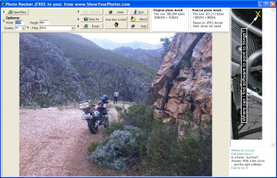 Photo Resizer 1.7 screenshot