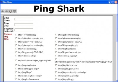 PingShark 1.01 screenshot