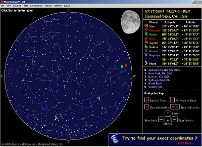 Planetarium 1.40 screenshot