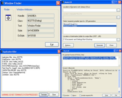 PowerBASIC Utilities Toolkit 1.04 screenshot