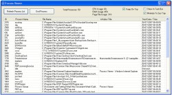 Process Viewer 1.2 screenshot