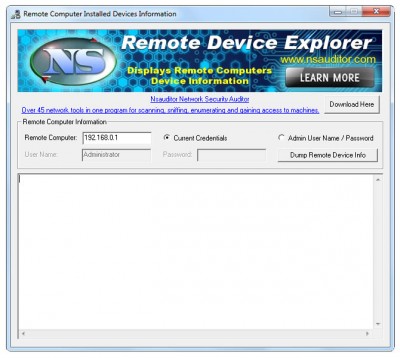 RemoteDeviceExplorer 1.3.3 screenshot