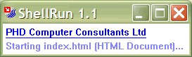 ShellRun 1.1 screenshot