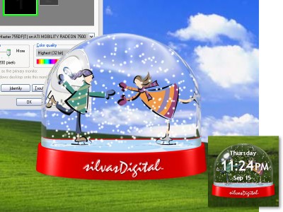 Silvas Digital Snowglobe 2005.09 screenshot