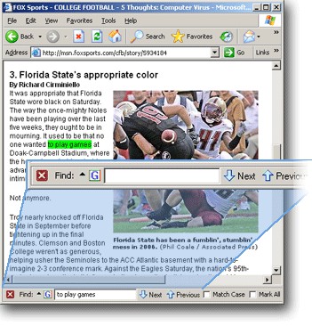 SimpleFindBar 2.1 screenshot