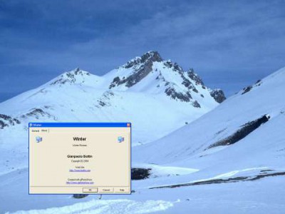 Snow of Winter Screen Saver 1.1 screenshot