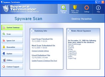 Spyware Terminator 2.2.0 screenshot