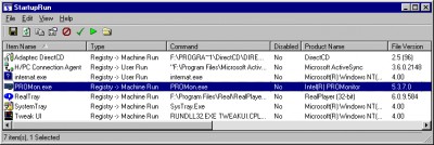 StartupRun 1.22 screenshot