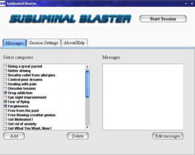 Subliminal Blaster 2.0 screenshot
