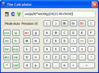 The Calculator 1.2.2 screenshot