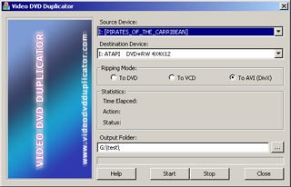 Video DVD Duplicator 3.06 screenshot