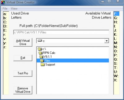 Virtual Drive Creator 3.0.1 screenshot