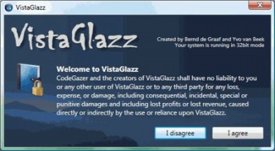 VistaGlazz 1.0 screenshot