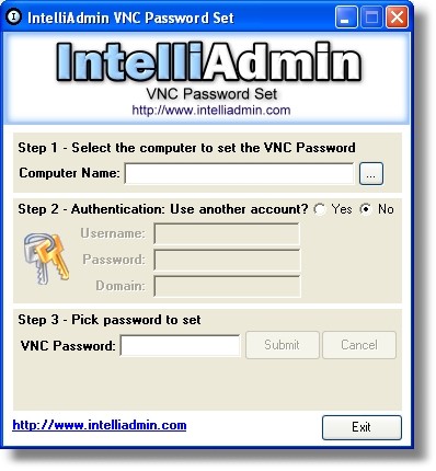 VNC Password Set 2.0 screenshot