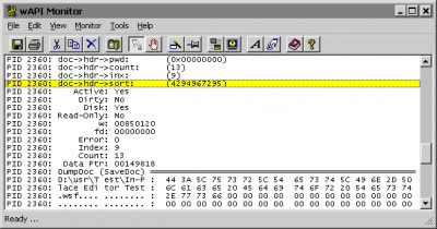 wAPI Monitor 2000 3.3 screenshot